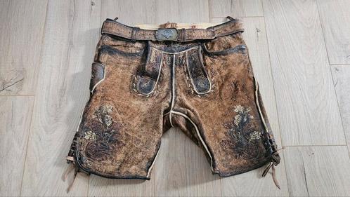 Lederhose Country Maddox echt leer - Maat 52- In nieuwstaat!, Kleding | Heren, Carnavalskleding en Feestkleding, Zo goed als nieuw