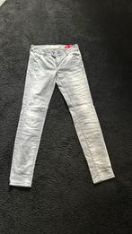 MET jeans licht grijs , super skinny maat 27 / XS lengte 32, Nieuw, MET, Grijs, Ophalen of Verzenden
