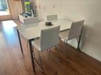 Eettafel met eettafelstoelen, Ophalen, Gebruikt