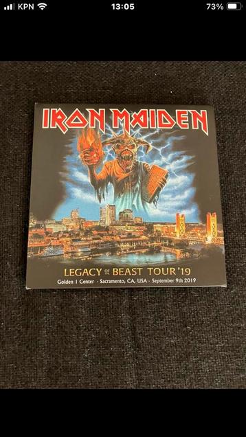 Iron maiden - Dubbel cd. legacy of the beast tour 2019.