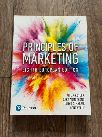 Principles of Marketing (bieden mag) beschikbaar voor biedingen