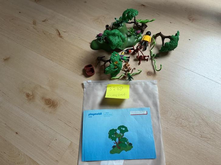 Playmobil Apeneiland 3238 - Compleet, Kinderen en Baby's, Speelgoed | Playmobil, Gebruikt, Complete set, Ophalen of Verzenden