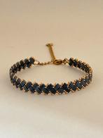 Armband blauw 17cm + 5cm verlengstuk, Overige materialen, Blauw, Nieuw, Ophalen of Verzenden