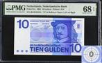UNC biljet 10 gulden Frans Hals met bullseye, 1968 | PMG 68, Postzegels en Munten, Bankbiljetten | Nederland, Ophalen of Verzenden
