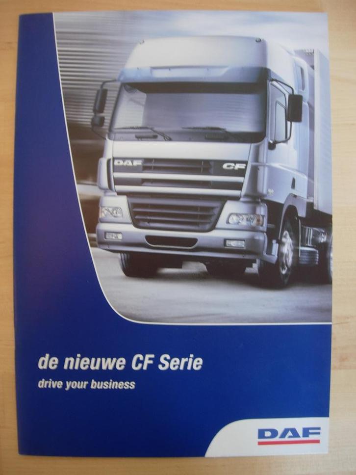 DAF CF Brochure 2000, Boeken, Auto's | Folders en Tijdschriften, Zo goed als nieuw, Overige merken, Ophalen