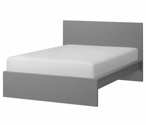 IKEA Malm Bed Frame – 160x200 cm (Gray), Huis en Inrichting, Badkamer | Badkamermeubels, Zo goed als nieuw, Overige typen, Minder dan 100 cm