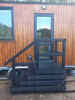 Opstap trap chalet woonwagen tinyhouse Black Edition, Ophalen of Verzenden, Zo goed als nieuw