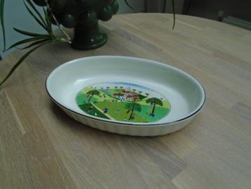 Villeroy & Boch Naif grote ovale ovenschaal, quiche 34 x 21 beschikbaar voor biedingen