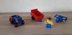 LEGO Duplo 2629 jaren 90 tractor en werktuig, Kinderen en Baby's, Speelgoed | Duplo en Lego, Complete set, Duplo, Gebruikt, Ophalen of Verzenden