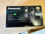 Panasonic vaste telefoon, Gebruikt, Ophalen of Verzenden, 2 handsets