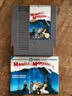 NES spel Maniac Mansion inclusief boekje, Spelcomputers en Games, Games | Nintendo NES, Ophalen of Verzenden, Zo goed als nieuw