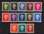220nvph 474-486 koningin wilhelmina1947 ongebruikt zie scans, Postzegels en Munten, Ophalen of Verzenden, Na 1940, Postfris