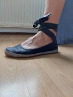 Zwart leren ballerina's, Via Vai, Zwart, Ophalen of Verzenden, Gedragen