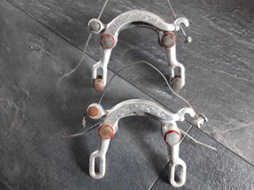 Mafac Racer Knijpremset / Velgremmen Calipers set beschikbaar voor biedingen