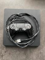 Ps4 + controller, Spelcomputers en Games, Spelcomputers | Sony PlayStation 4, Ophalen, Zo goed als nieuw, Met 1 controller, Original