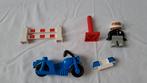 Duplo politie agent met motor, Kinderen en Baby's, Speelgoed | Duplo en Lego, Ophalen of Verzenden, Zo goed als nieuw, Duplo