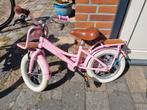 Supersuper cooper fiets roze 14 inch, Fietsen en Brommers, Fietsen | Meisjes, Ophalen, Gebruikt, 14 inch of minder, Handrem