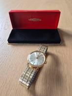 Prachtig goud antiek Lemania opwindbaar horloge met doos, Ophalen of Verzenden, Zo goed als nieuw, Goud, Overige merken