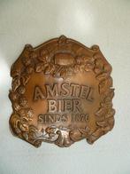 METALEN BROUWERIJ BORDJE"AMSTEL BIER"UIT JAREN 50/60, Verzamelen, Merken en Reclamevoorwerpen, Ophalen of Verzenden, Gebruikt