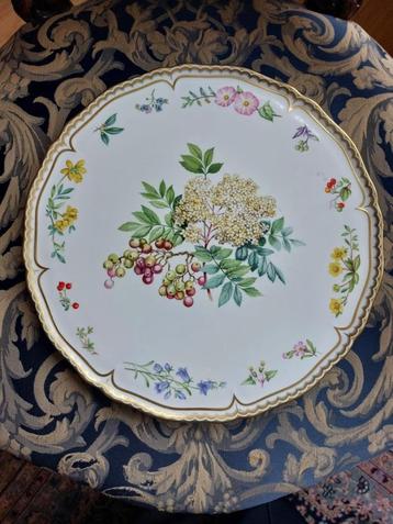 Royal Worcester Extra Groot Luxe Taart / Cake / Kaas Serveer beschikbaar voor biedingen