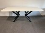 Prachtige eettafel Fenix Bianco Alska 200x90, 200 cm of meer, Zo goed als nieuw, Vijf personen of meer, Betaalbaar-Design