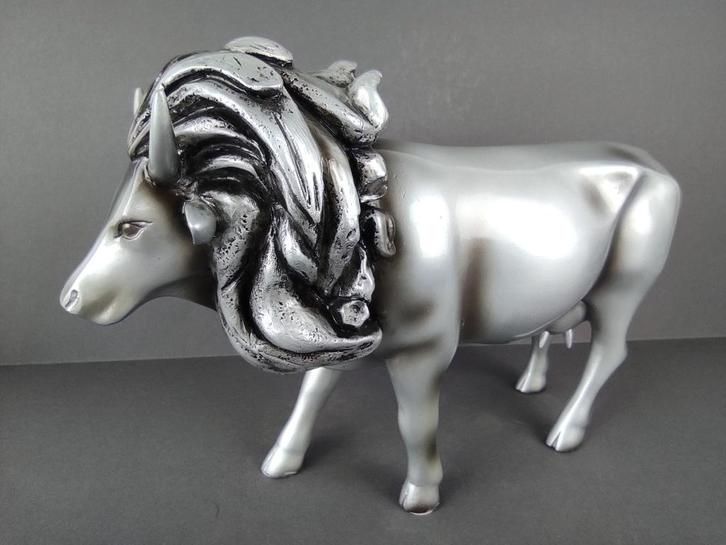 Cow Parade / CowParade Koe "VaCannes" LARGE (zeldzaam), Antiek en Kunst, Kunst | Designobjecten, Ophalen of Verzenden