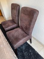 6 x Eettafelstoelen Velvet/Velour, Ophalen of Verzenden, Zo goed als nieuw, Vijf, Zes of meer stoelen