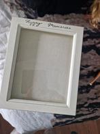 Riviera maison happy memories lijst wit, Minder dan 50 cm, Ophalen of Verzenden, Zo goed als nieuw, Minder dan 50 cm