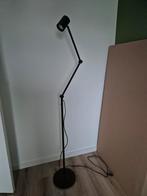 IKEA NYMÅNE Staande/Leeslamp - Zwart, Ophalen, Zo goed als nieuw, Metaal, Modern