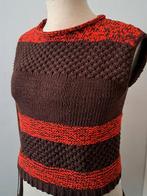 Trui Nieuw Handgebreid, Kleding | Dames, Maat 38/40 (M), Bruin, Nieuw, Ophalen of Verzenden