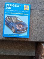 Hanyes boek peugeot 206, Boeken, Ophalen of Verzenden, Zo goed als nieuw, Peugeot