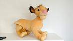 Grote Lion king Simba knuffel, Ophalen of Verzenden, Leeuwenkoning of Jungle Boek, Zo goed als nieuw, Knuffel