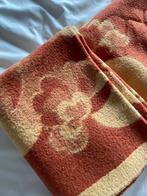 Vintage retro wollen deken sprei - perfecte staat, Ophalen, Gebruikt, Geel