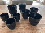 Nespresso bekers 8 stuks / GECKELER MICHELS,, Huis en Inrichting, Keuken | Servies, Ophalen of Verzenden, Zo goed als nieuw, Overige stijlen