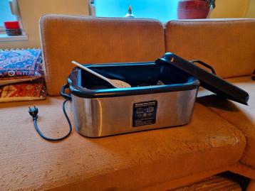Hotstone Pan  met stenen.  17 liter. Massage Steen Verwarmer beschikbaar voor biedingen