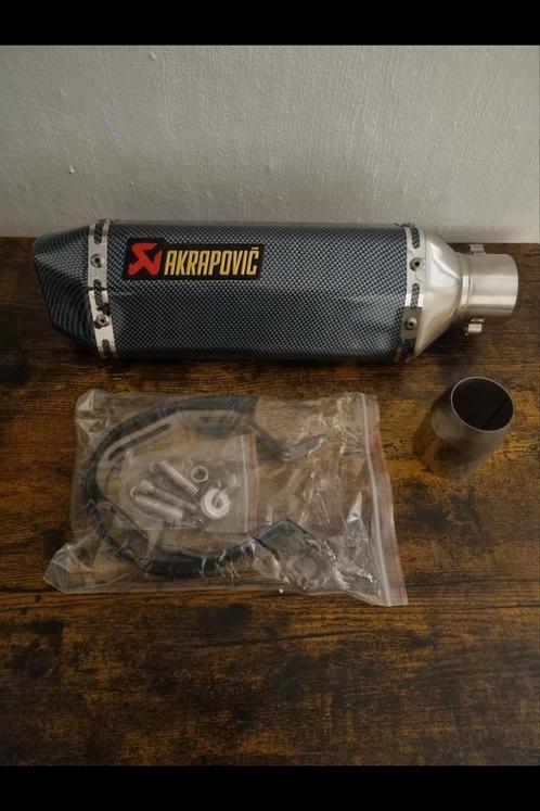 Universele uitlaat/demper nieuw in doos, Motoren, Tuning en Styling, Verzenden
