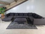GRATIS LEVERING Montèl Sava U-bank 382x245x175 GEREINIGD, Hoekbank, 300 cm of meer, Ophalen of Verzenden, Zo goed als nieuw