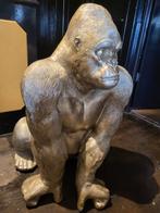 Gorilla polyester lifesize, Tuin en Terras, Tuinbeelden, Ophalen, Zo goed als nieuw, Kunststof