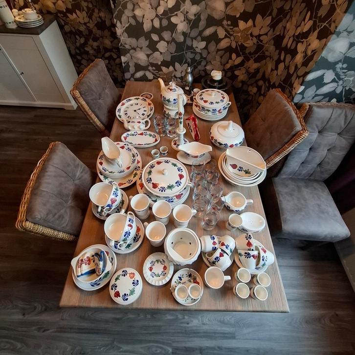 Boerenbont, Huis en Inrichting, Keuken | Servies, Bord(en), Boerenbont, Aardewerk, Ophalen of Verzenden