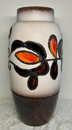 Retro Scheurich Vaas - West Germany, Gebruikt, Overige kleuren, Aardewerk of Porselein, Ophalen of Verzenden