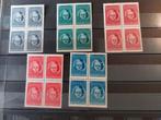 444 in blokken van 4, Postzegels en Munten, Postzegels | Nederland, Verzenden