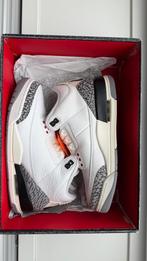 Air Jordan 3 White Cement, 40.5, Verzenden, Nieuw, Wit, Sneakers of Gympen