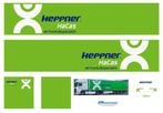 Vrachtauto decal 1:50 Heppner Hacas logistics, Hobby en Vrije tijd, Modelauto's | 1:50, Verzenden, Nieuw, Bus of Vrachtwagen, Overige merken