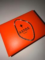 Astos Tennis Bracelet, Ophalen of Verzenden, Nieuw, Wit, Goud
