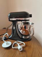 Kitchenaid artisan 4.8 liter zwart, 4 liter of meer, Ophalen, Zo goed als nieuw