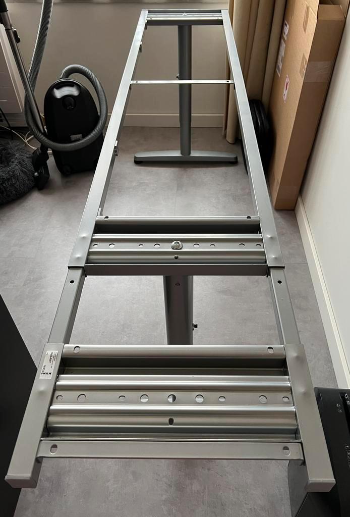 Ikea bureau tafel onderstel 2x, Huis en Inrichting, Tafelonderdelen, Gebruikt, Tafelpoot, 150 tot 200 cm, 50 tot 100 cm, Rechthoekig