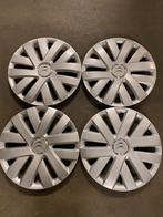 set citroën wieldoppen 15 inch zilver, Ophalen of Verzenden, Nieuw