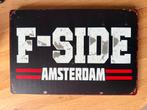Amsterdam F-Side Metalen Bord 30 bij 20