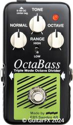 EBS OctaBass Blue Label Bass Octaver Octave, Muziek en Instrumenten, Effecten, Ophalen of Verzenden, Gebruikt