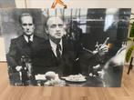 Schilderijen Godfather en Scarface, Print, Ophalen of Verzenden, Zo goed als nieuw, 100 tot 125 cm
